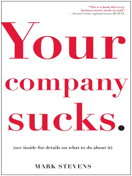 Cover image for Your Company Sucks